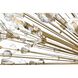 Vera 34 Light 50 inch Gold Pendant Ceiling Light
