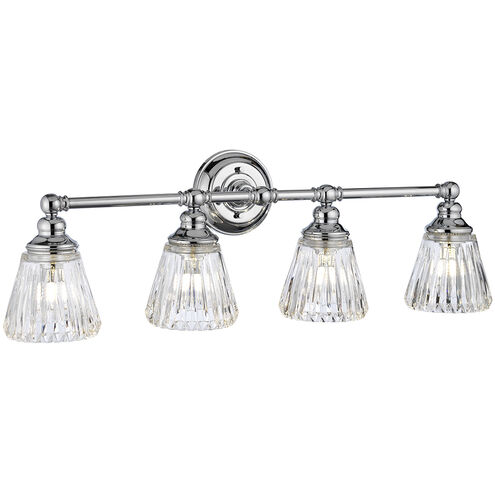 Keynes LED 31 inch Polished Chrome Bath Light Wall Light