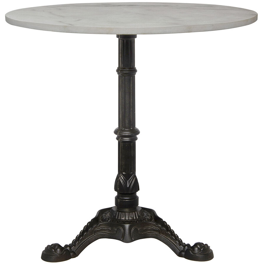 Theresia 30 X 30 inch Matte Black Side Table