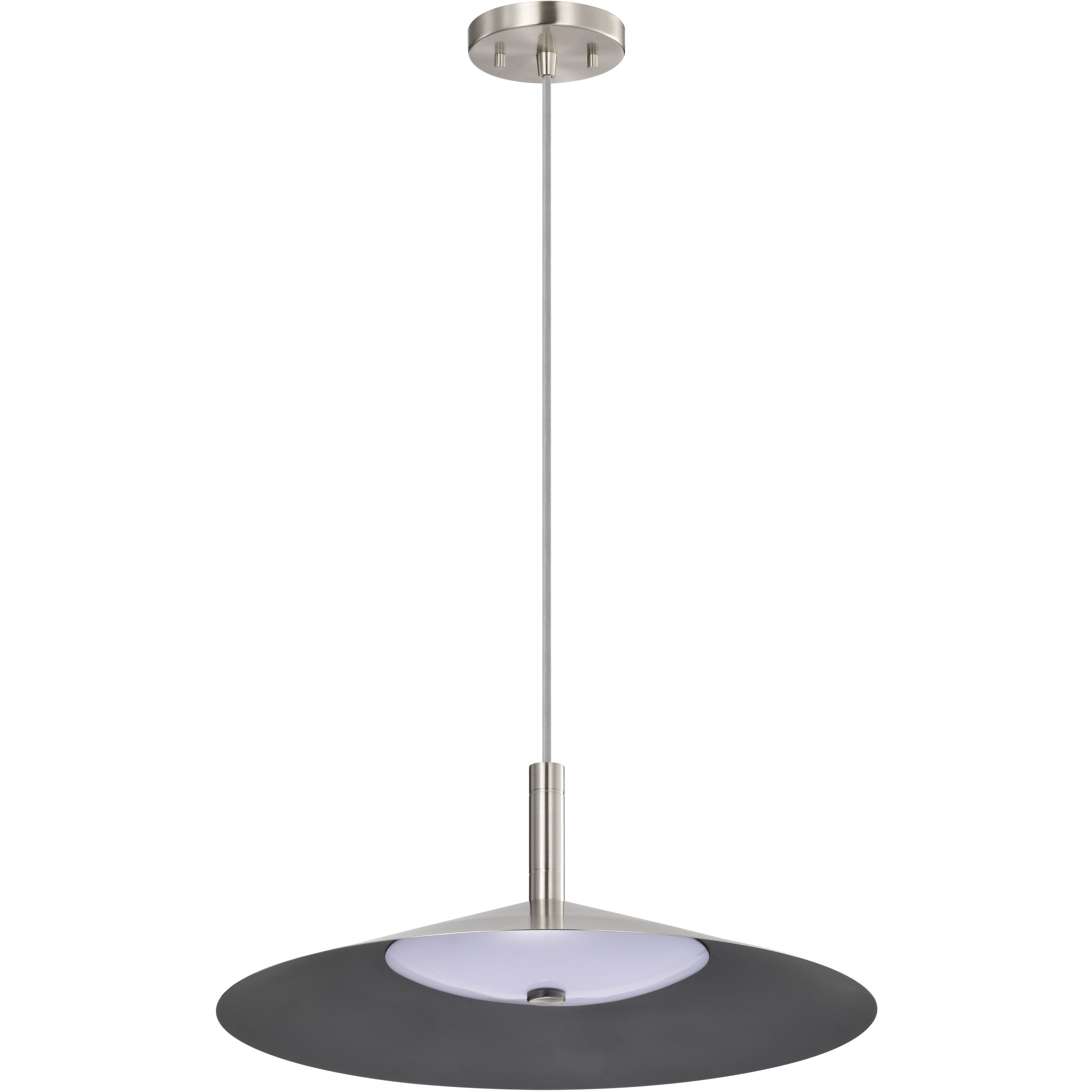 Corrine LED 18 inch Brushed Nickel Pendant Ceiling Light