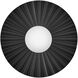 Stevie 1 Light 13.75 inch Black Flush Mount Ceiling Light, Medium