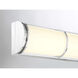 Harper LED 36 inch Chrome Bathroom Vanity Light Wall Light