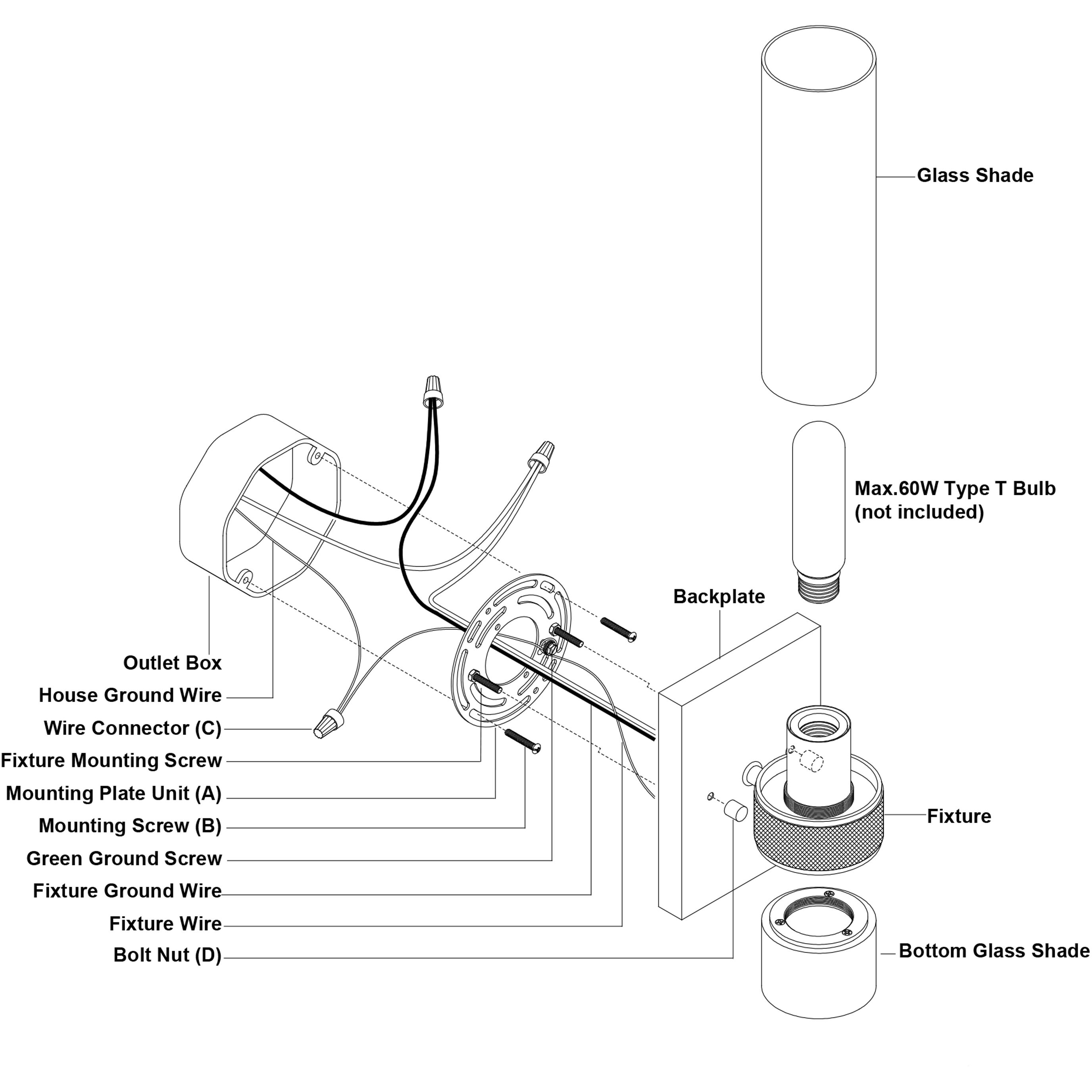 Bari LED 4.75 inch Matte Black Wall Light