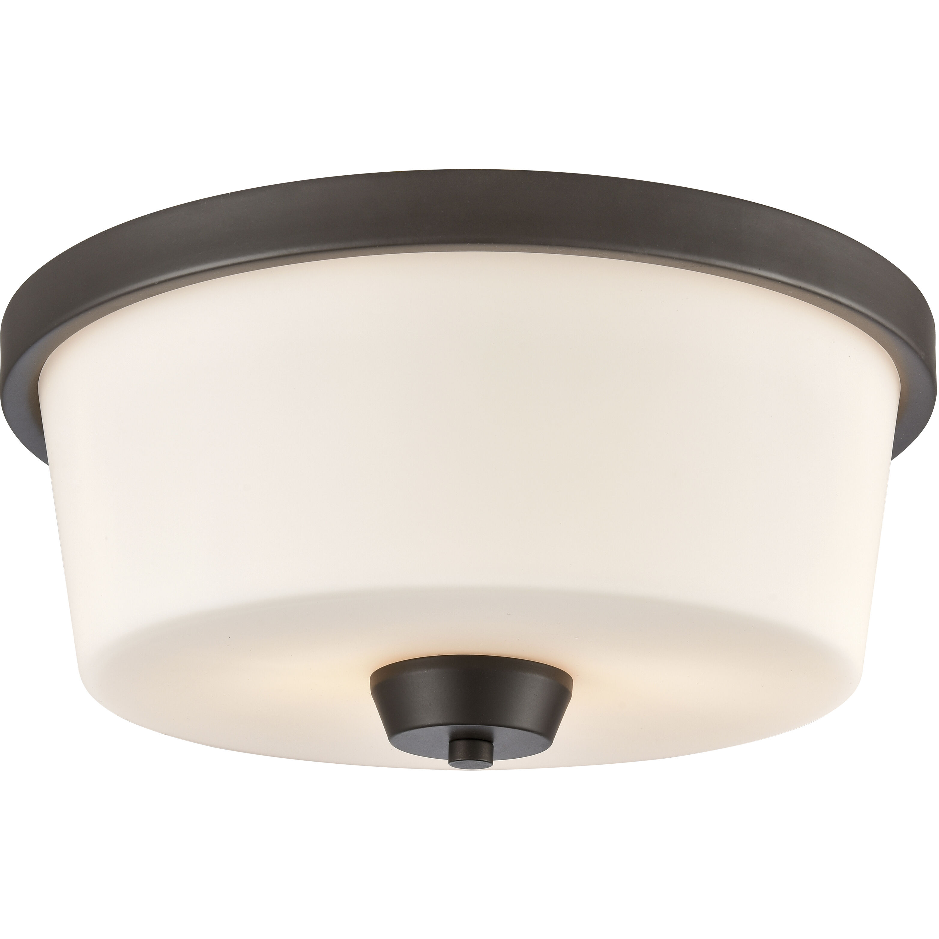 Winslow 2 Light 13.5 inch Oil Rubbed Bronze Flush Mount Ceiling Light