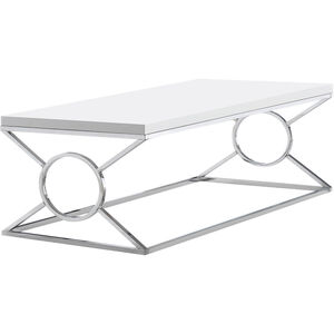 Silver Spring 44 X 22 inch White Accent Table or Coffee Table