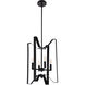 Hoffman 4 Light 14 inch Black Pendant Ceiling Light