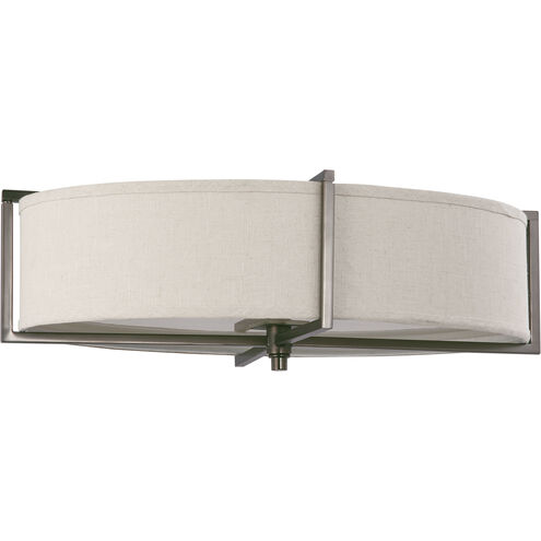 Portia 6 Light 16 inch Hazel Bronze Flush Mount Ceiling Light