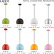 Allison 1 Light 10 inch Black Mini Pendant Ceiling Light