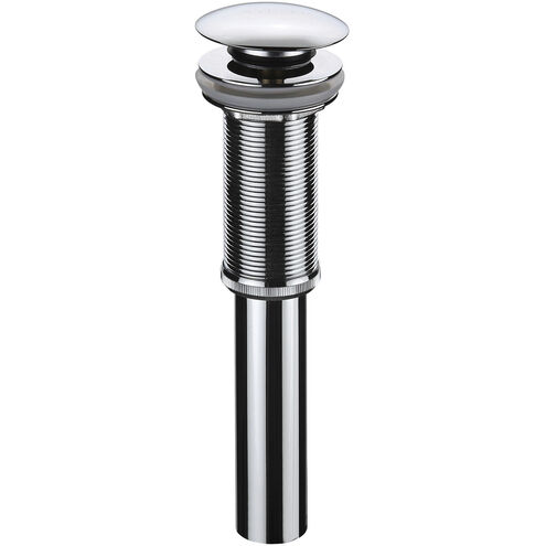Umbrella Drain Polished Chrome Bathroom Accessory, Pop-up