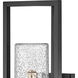 Cordillera Outdoor Wall Mount Lantern in Black, Large