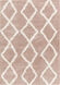 Urban Shag 114 X 79 inch Dusty Pink Rug, Rectangle