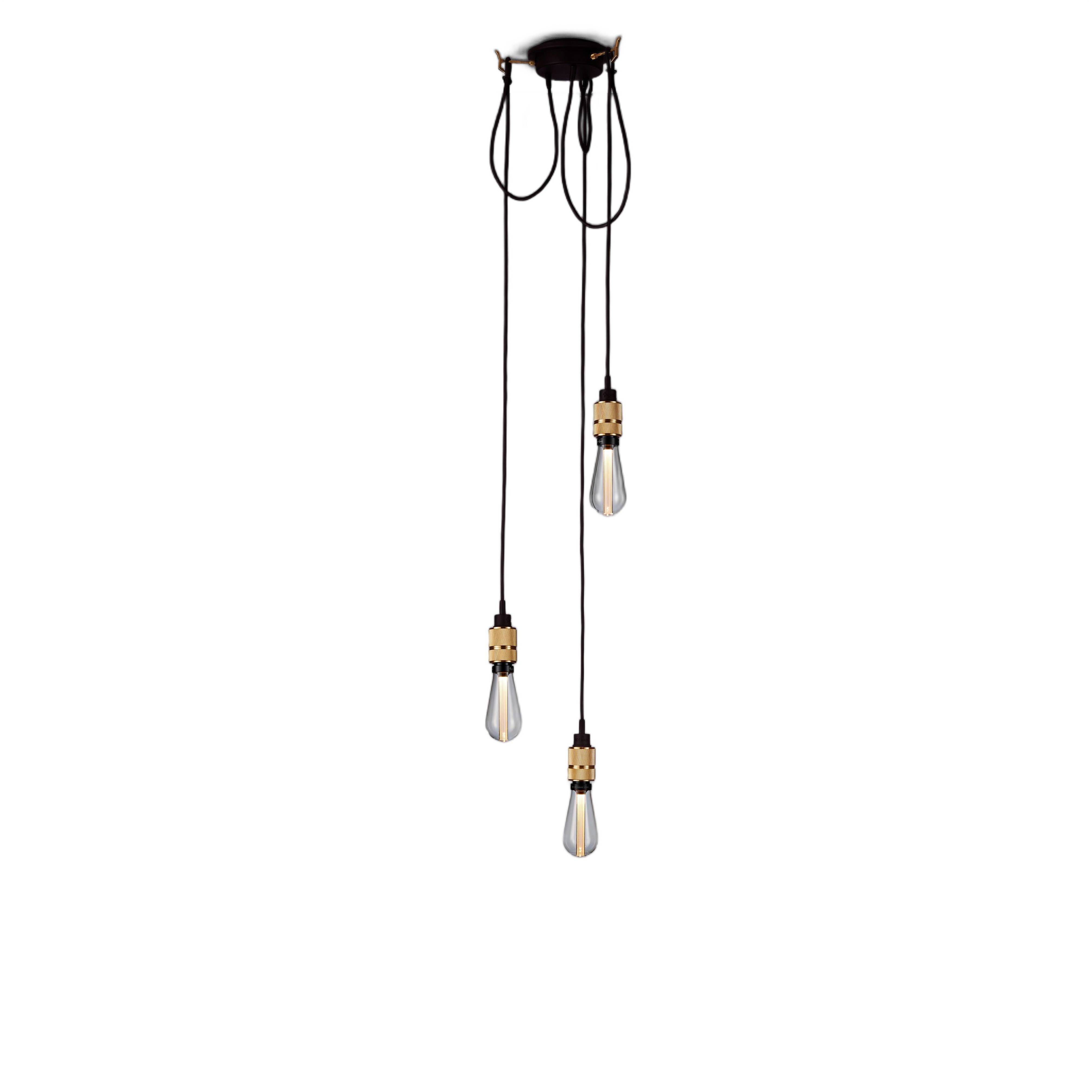 Hooked 3.0 LED 5.91 inch Brass Pendant Ceiling Light, Nude