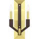 Beckett 2 Light 8 inch Satin Brass ADA ADA Double Sconce Wall Light