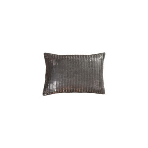 Ankara 19 X 13 inch Metallic - Silver/Medium Gray Pillow Kit