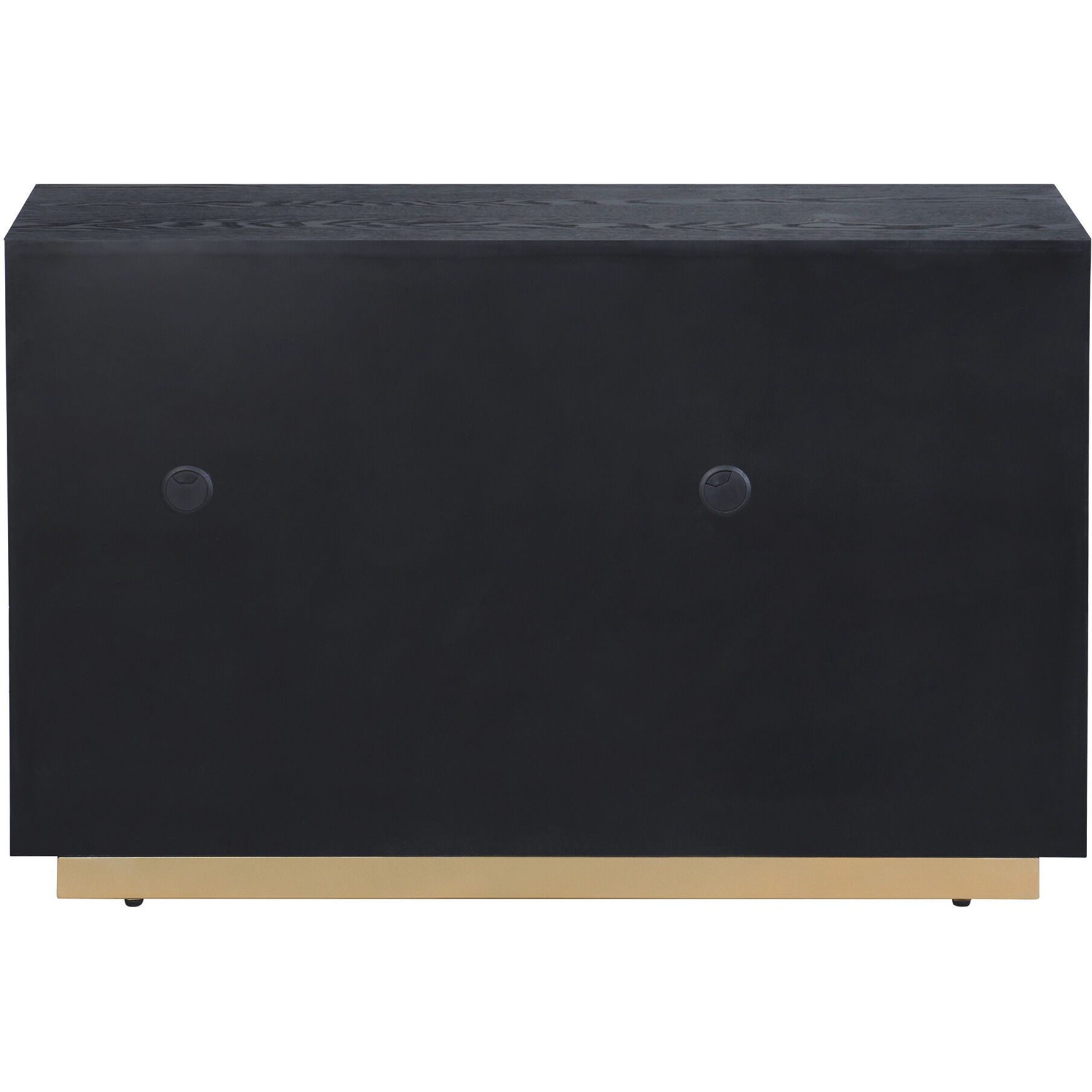 Aurelia Ebony and Gold Cabinet