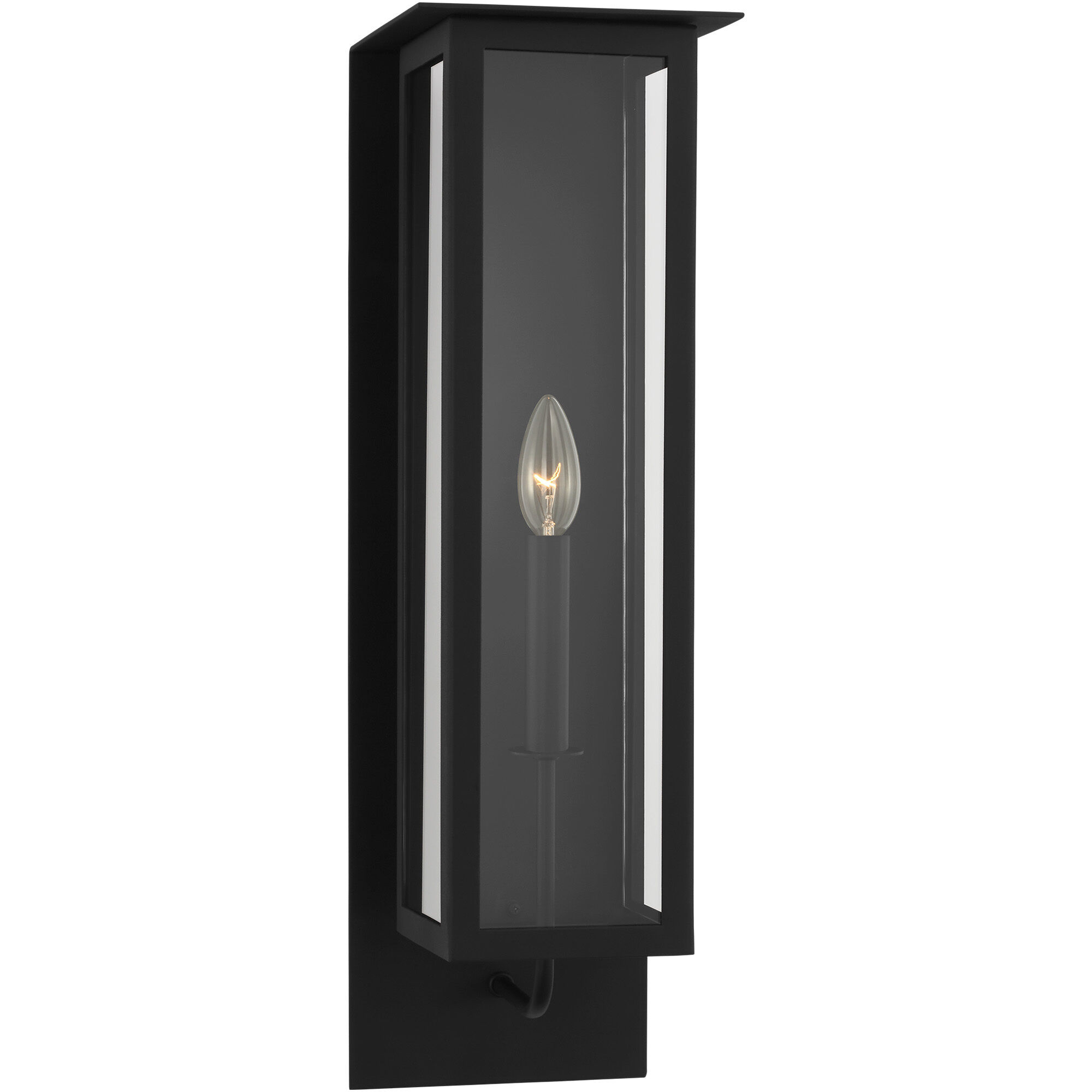 Thom Filicia Dresden 1 Light 21.03 inch Textured Black Outdoor Wall Lantern
