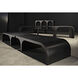 Maximus 68 X 34 inch Matte Black Coffee Table