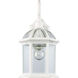 Wentworth 1 Light 16 inch White Outdoor Wall Lantern