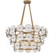 Kintrel 4 Light 28.75 inch Legacy Brass Pendant Ceiling Light
