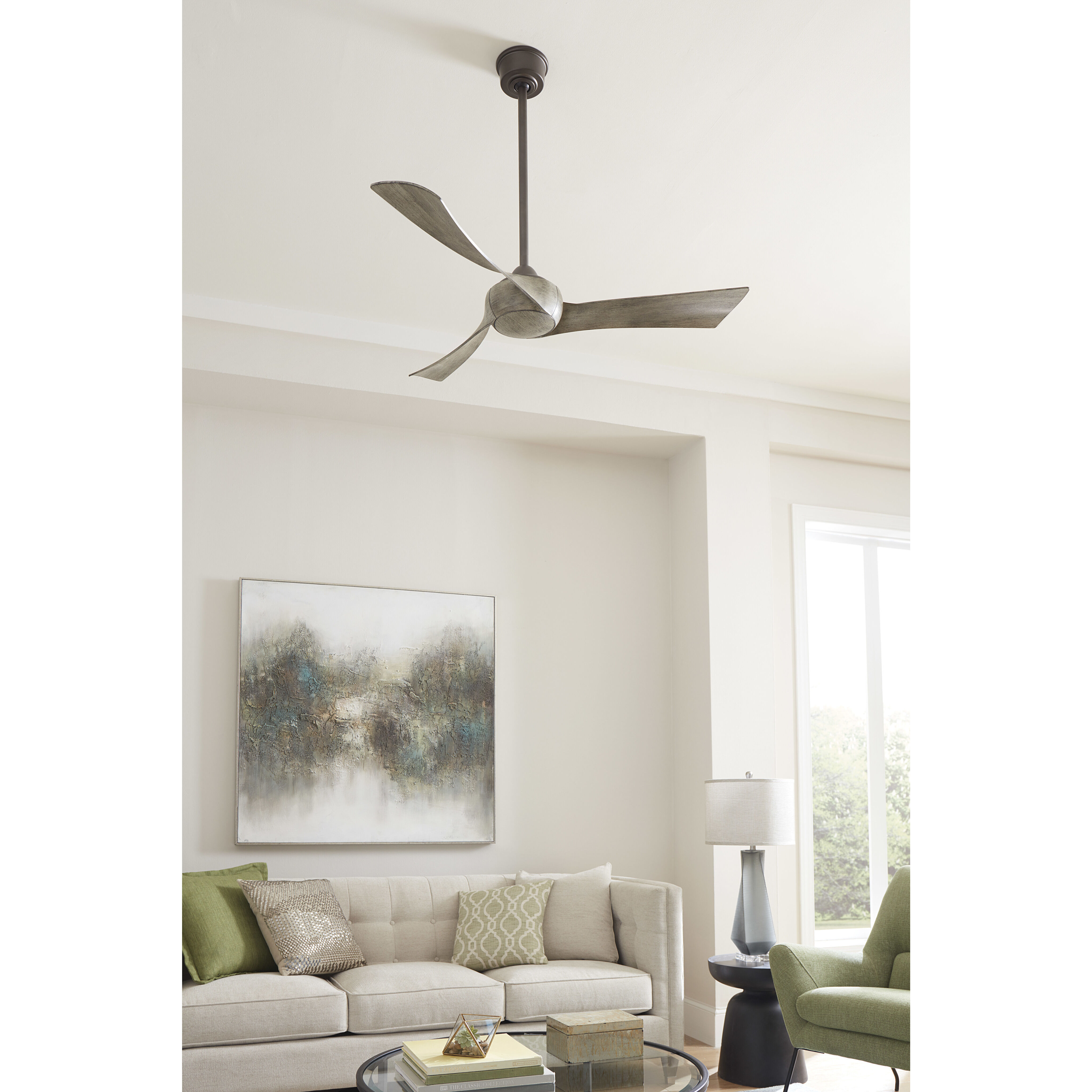 Wrap Custom Matte Greige Fan Motor Only