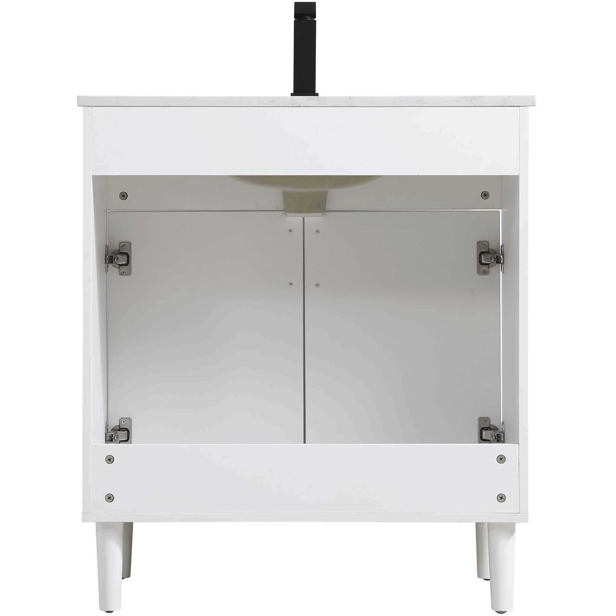 Chandler 30 X 34 inch White Bathroom Vanity Cabinet