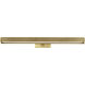 Sean Lavin Bau 26.2 watt 24 inch Natural Brass Picture Light Wall Light
