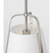 Lizzette Linear Pendant Ceiling Light in Satin Nickel
