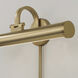 Morgan LED 22.25 inch Matte Brass Sconce Wall Light