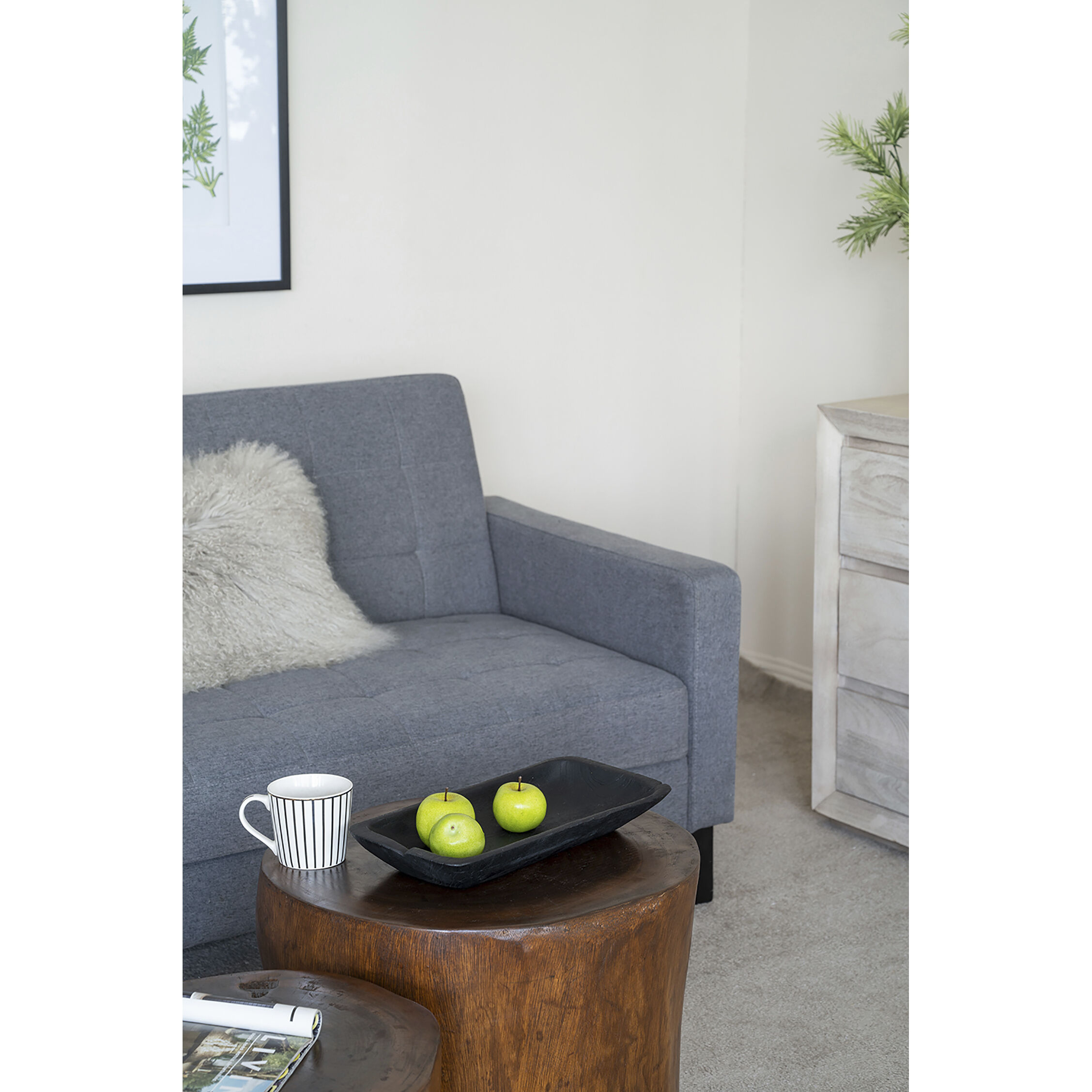 Rectangular Teak Natural Tray