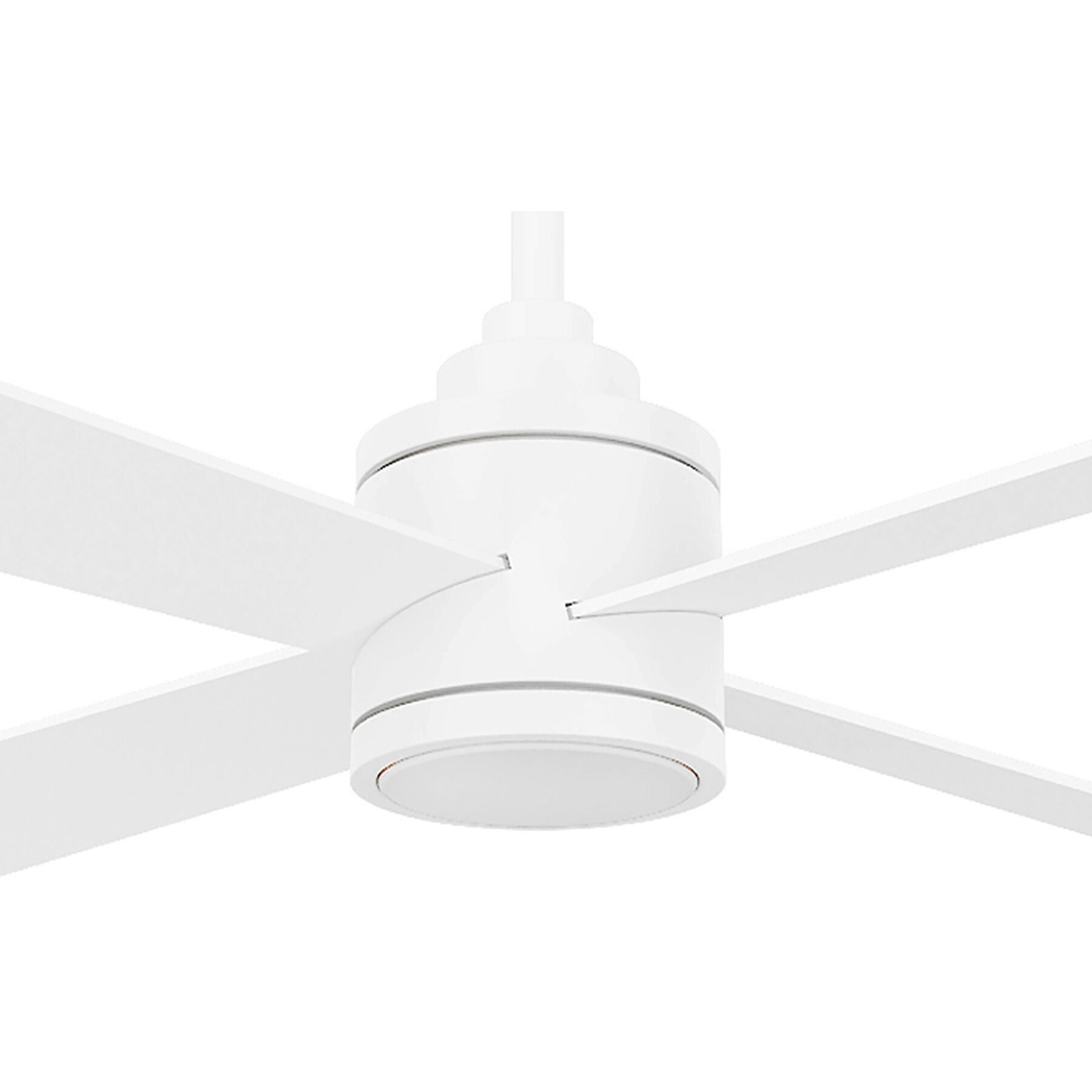 Minka-Aire F796L-WHF Falco 54 inch Flat White Ceiling Fan