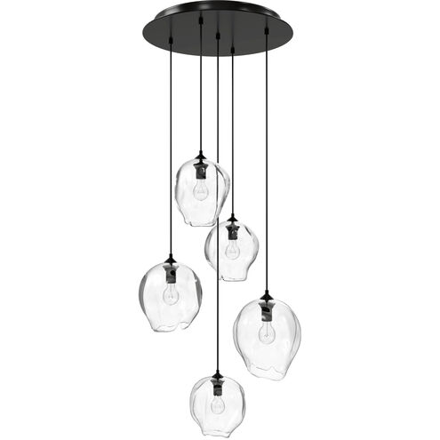 Sonoma Ave. 5 Light 28 inch Dark Bronze Multi Port Pendant Ceiling Light