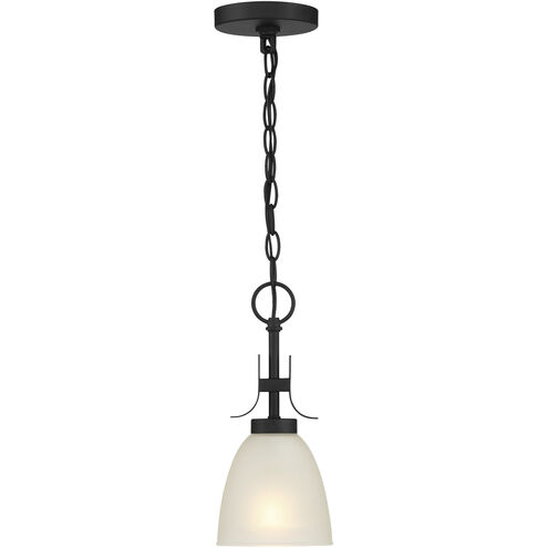 Kaitlen 1 Light 6 inch Coal Pendant / Semi Flush Ceiling Light