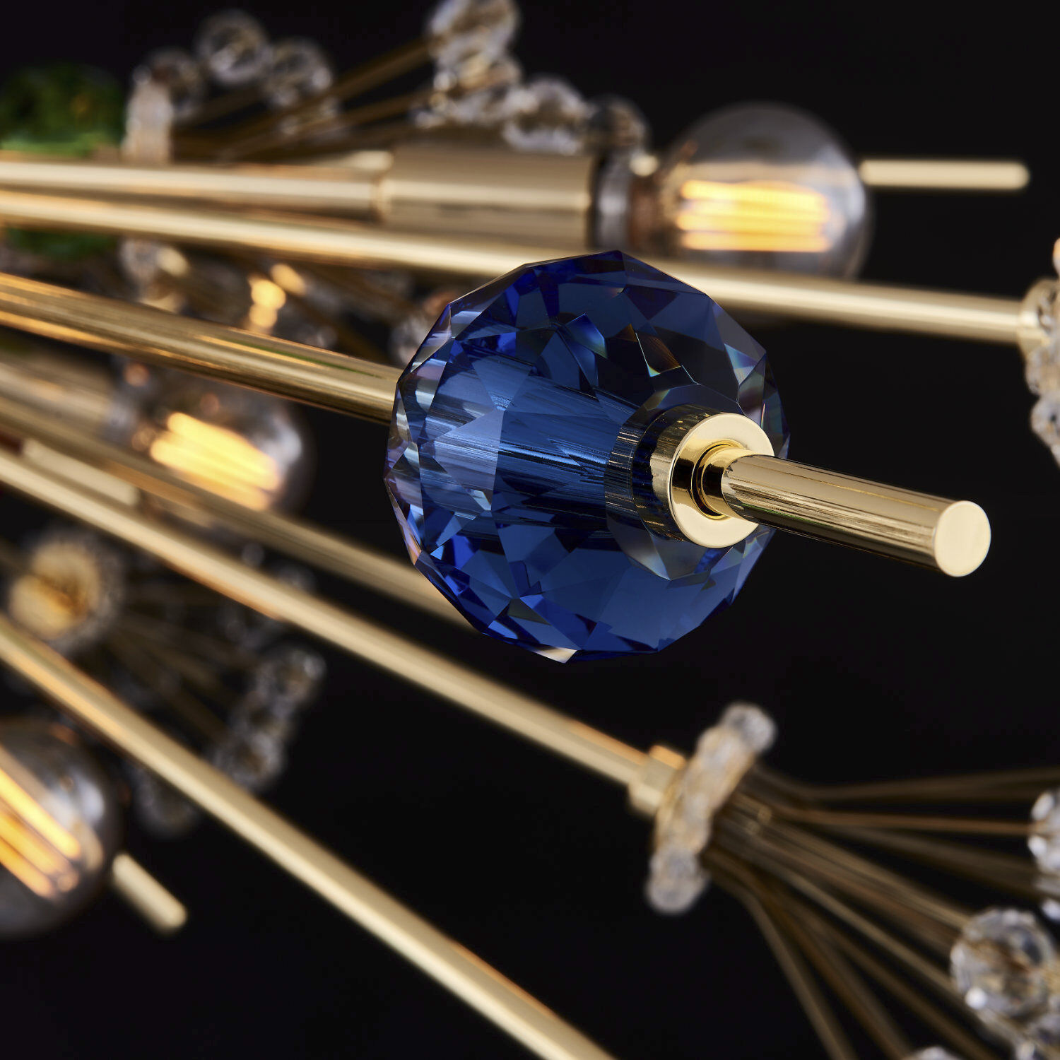 Constellation 30 Light 47 inch 18K Gold Pendant Ceiling Light