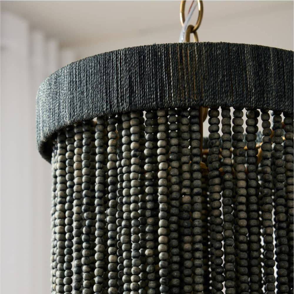 Baja 1 Light 10 inch Dark Gray Wash and Antique Brass Pendant Ceiling Light