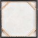 Wild Garden Pink with Cream and Gold Framed Wall Art