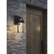 Langston LED 16.88 inch Black Outdoor Wall Sconce