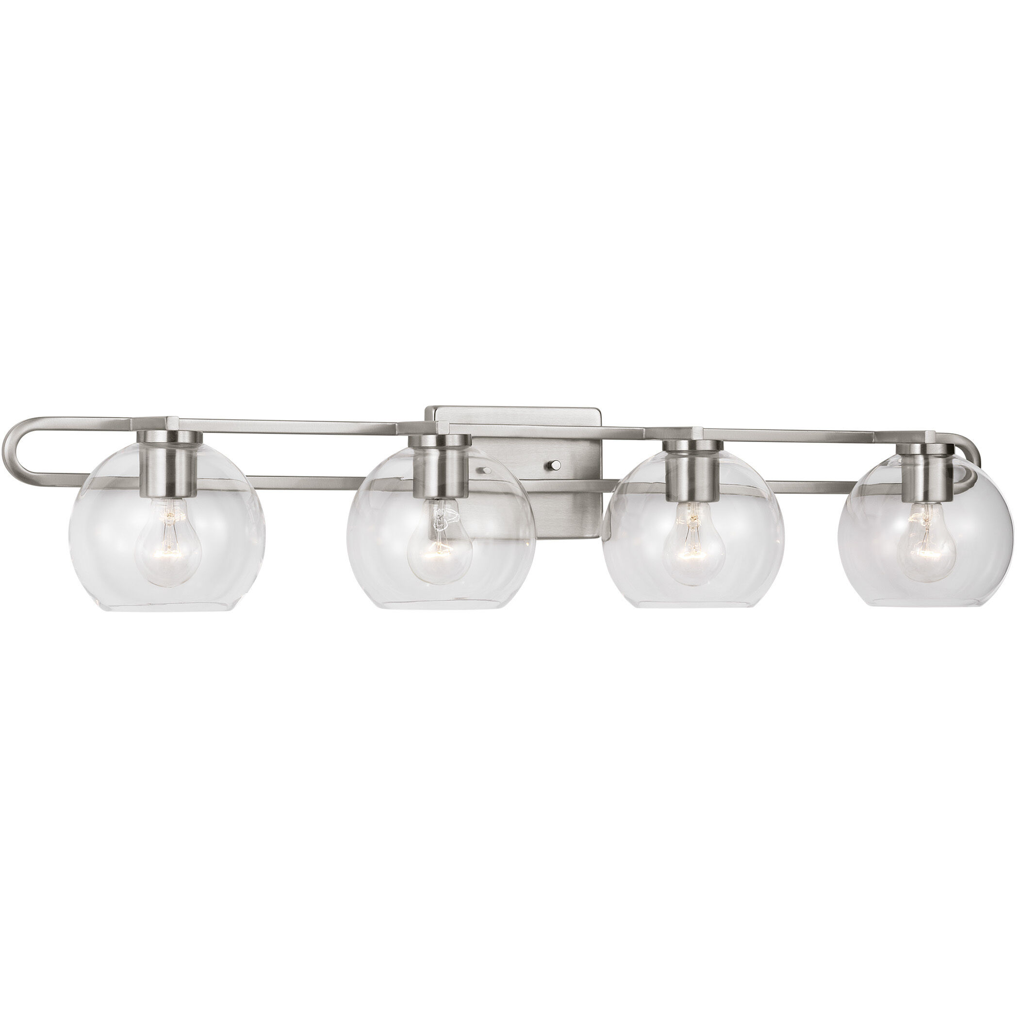 Codyn 4 Light 40 inch Brushed Nickel Bath Vanity Wall Light