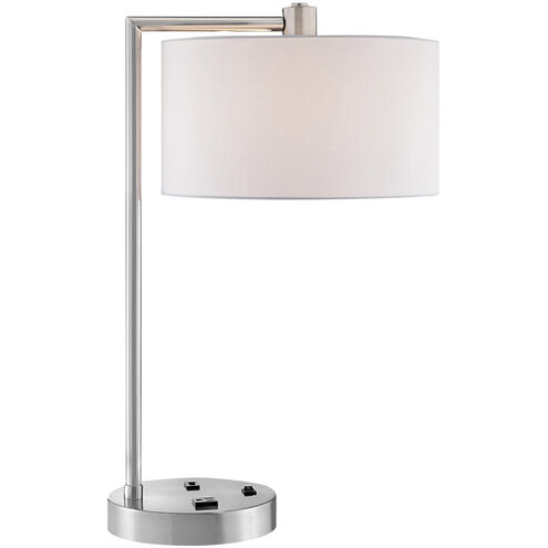 Lexiana 24 inch 60.00 watt Brushed Nickel Table Lamp Portable Light