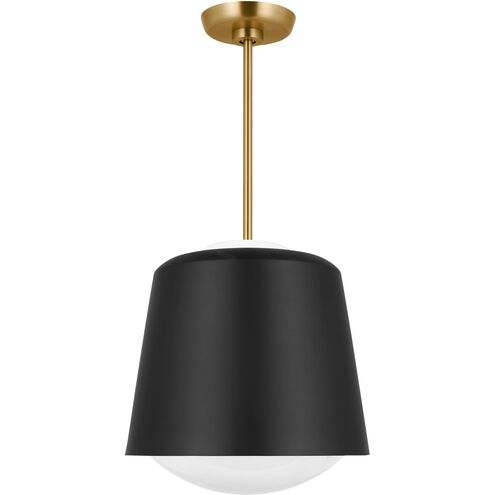 kate spade new york Draper 1 Light 12 inch Midnight Black Pendant Ceiling Light