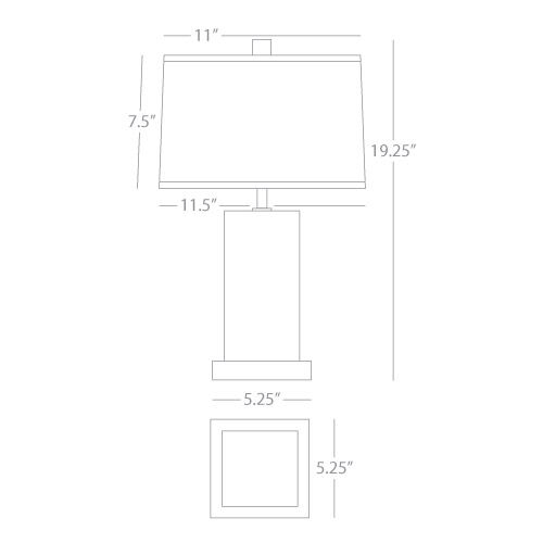 Small Harvey 19.13 inch 60.00 watt Midnight Blue Accent Lamp Portable Light