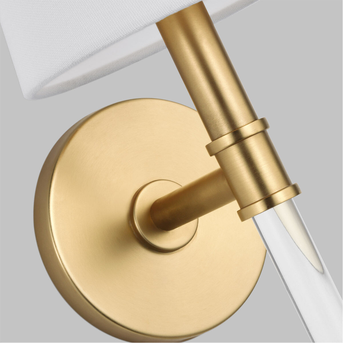 C&M by Chapman & Myers Hanover 1 Light 5 inch Burnished Brass Sconce Wall Light