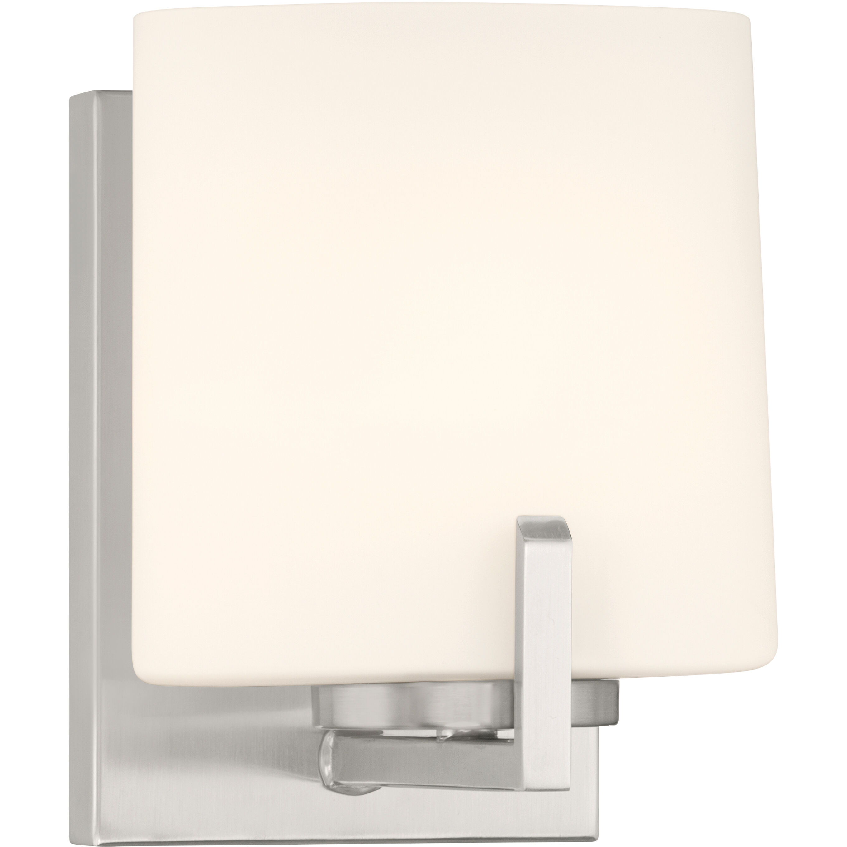 Mirelle 1 Light 6 inch Brushed Nickel Bath Sconce Wall Light