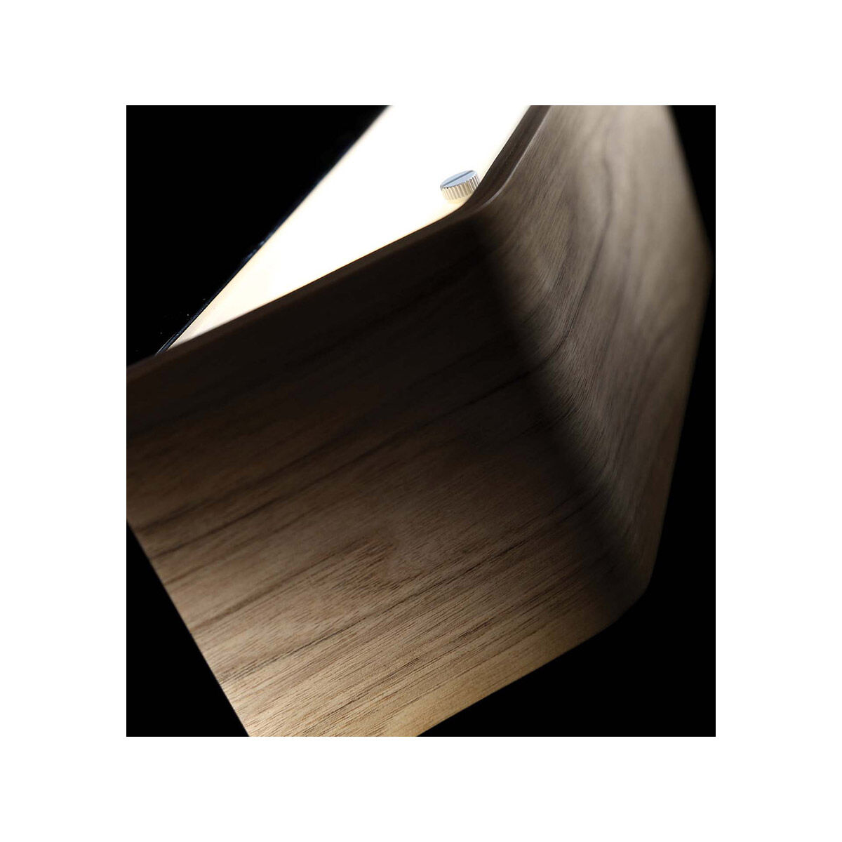 Asgard LED 2 inch Walnut ADA Wall Sconce Wall Light