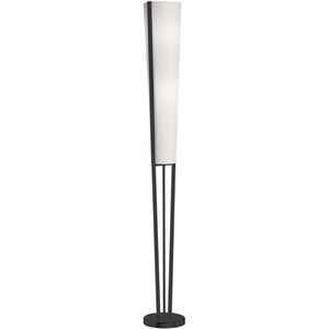 Emotions 61 inch 60.00 watt Matte Black Decorative Floor Lamp Portable Light