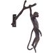 Monkey Around Dark Bronze Dimensional Wall Art
