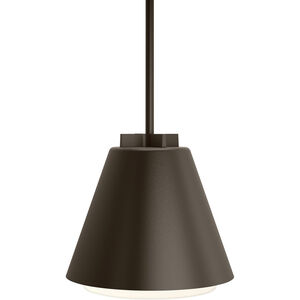 Sean Lavin Bowman LED 12.6 inch Charcoal Outdoor Pendant in LED 90 CRI 2700K, Integrated LED