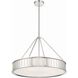 Kendal 6 Light 28 inch Polished Nickel Chandelier Ceiling Light