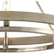 Ramsey 6 Light 24 inch Satin Nickel Chandelier Ceiling Light