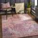 Iris 114 X 90 inch Red Rug in 8 x 10, Rectangle