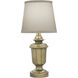 Ellie 16 inch Artisan Brass Mini Lamp Portable Light